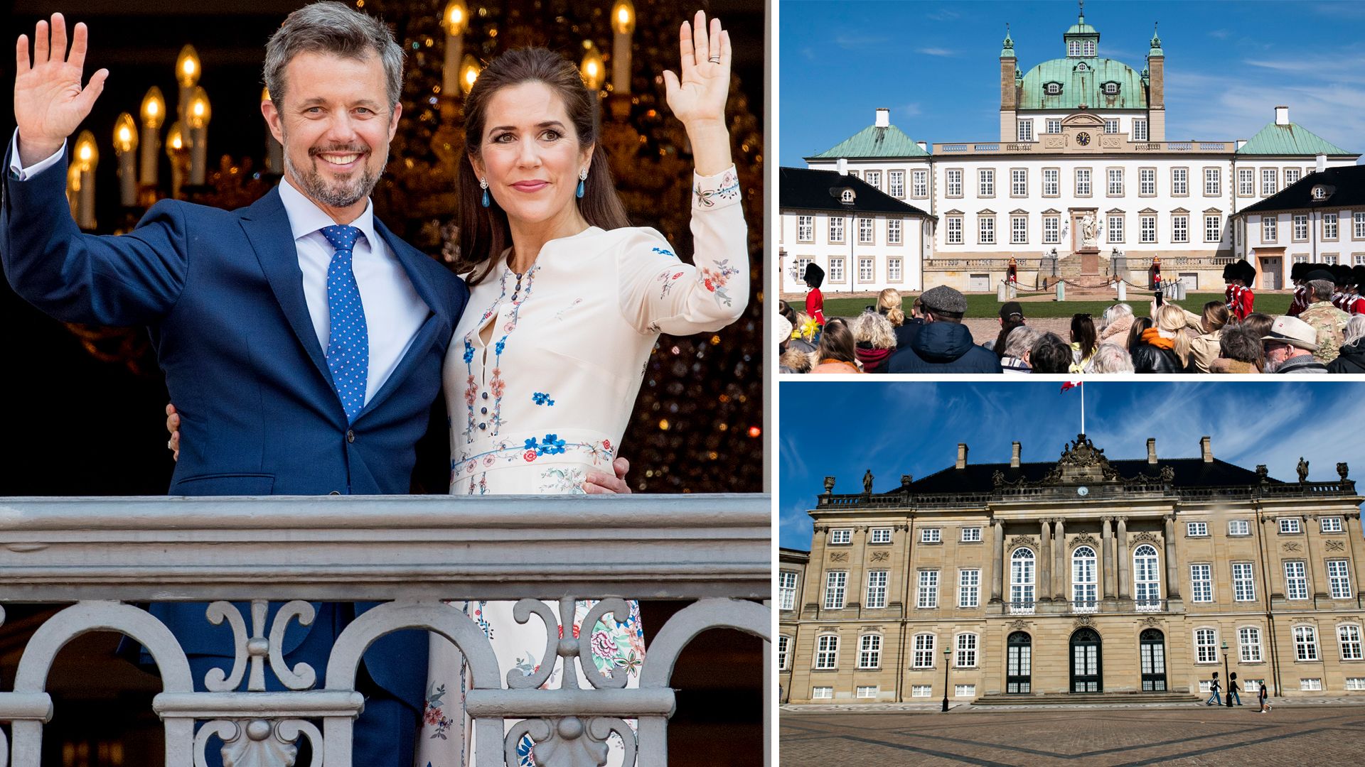 Crown Prince Mary and Crown Prince Frederik's homes