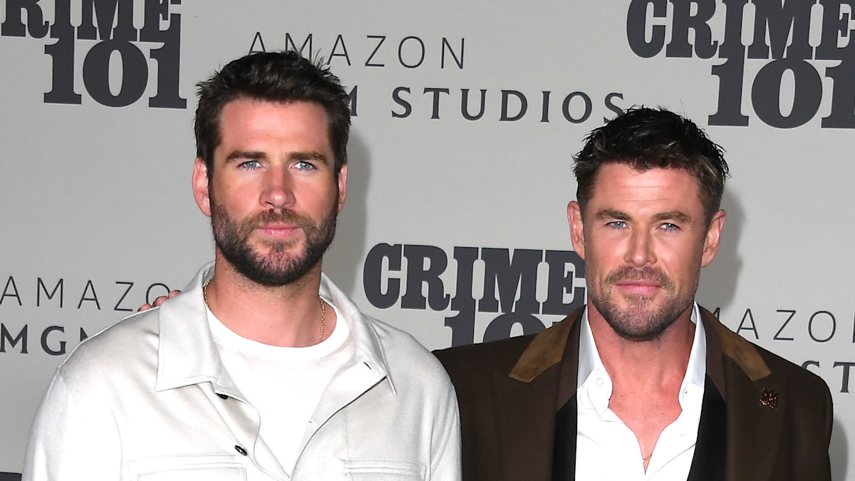 Chris and Liam Hemsworth make rare red carpet appearance with lookalike parents