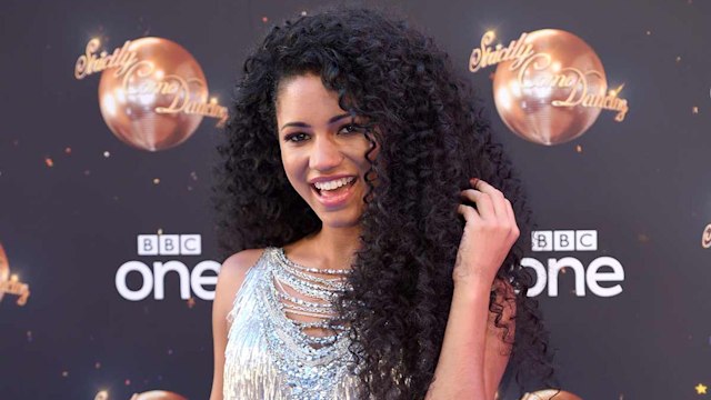 Vick Hope Strictly photocall