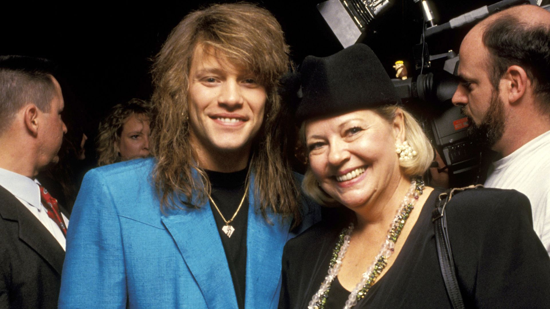 Jon Bon Jovi and Carol Bongiovi in 1992