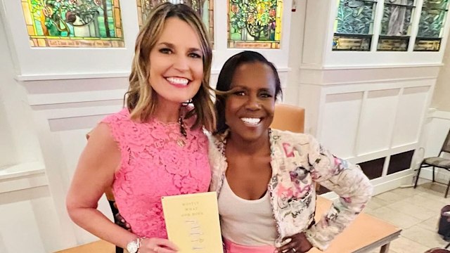 Deborah Roberts and Savannah Guthrie 