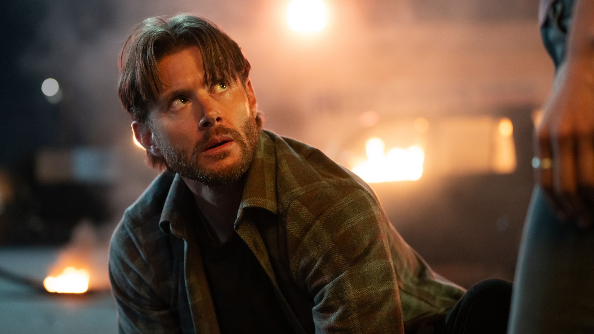 close-up of man on ground