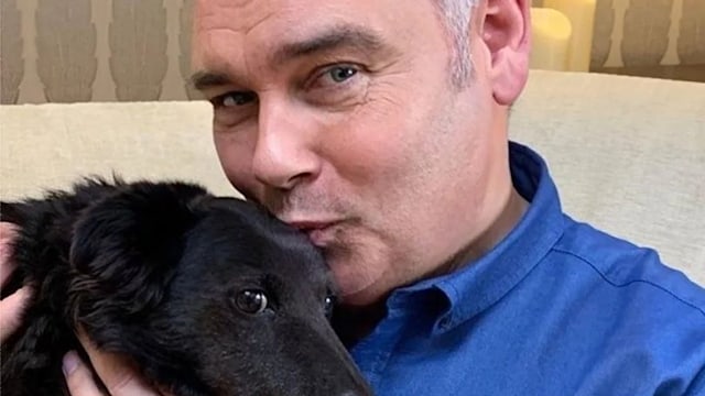 Eamonn Holmes and his dog Maggie