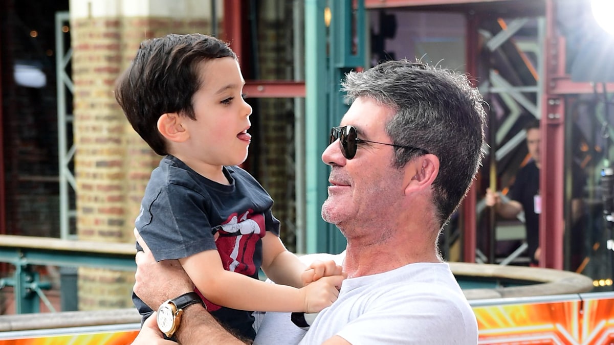 Simon Cowell’s son Eric is so grown up in new photos from family lunch date