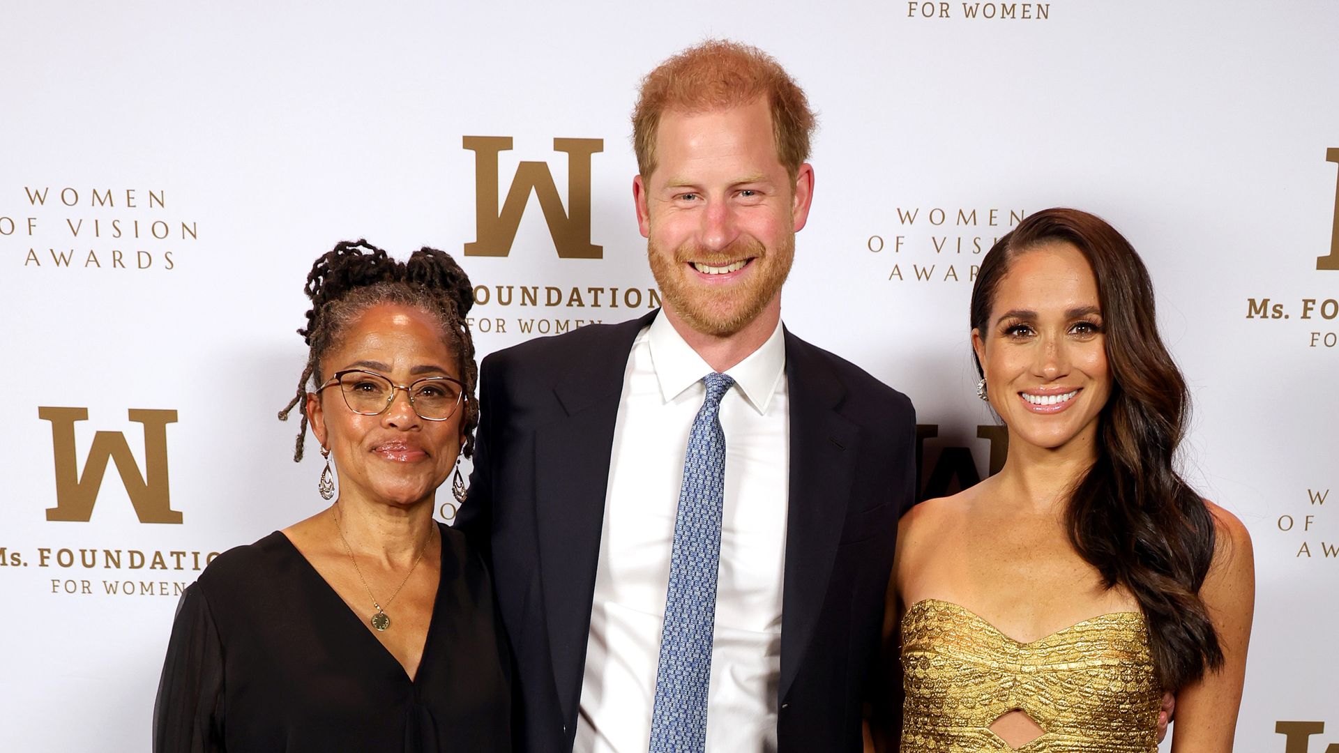 Meghan Markle, Prince Harry and Doria Ragland at the Ms. Foundation Women of Vision Awards: Celebrating Generations of Progress & Power