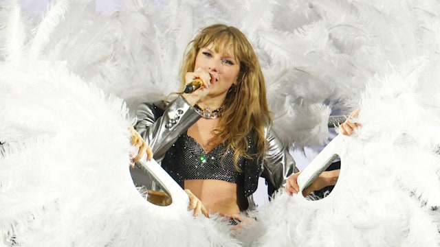 Taylor Swift performs onstage during night three of "Taylor Swift | The Eras Tour" at La Defense on May 11, 2024 in Paris, France. (Photo by Kevin Mazur/TAS24/Getty Images for TAS Rights Management  )