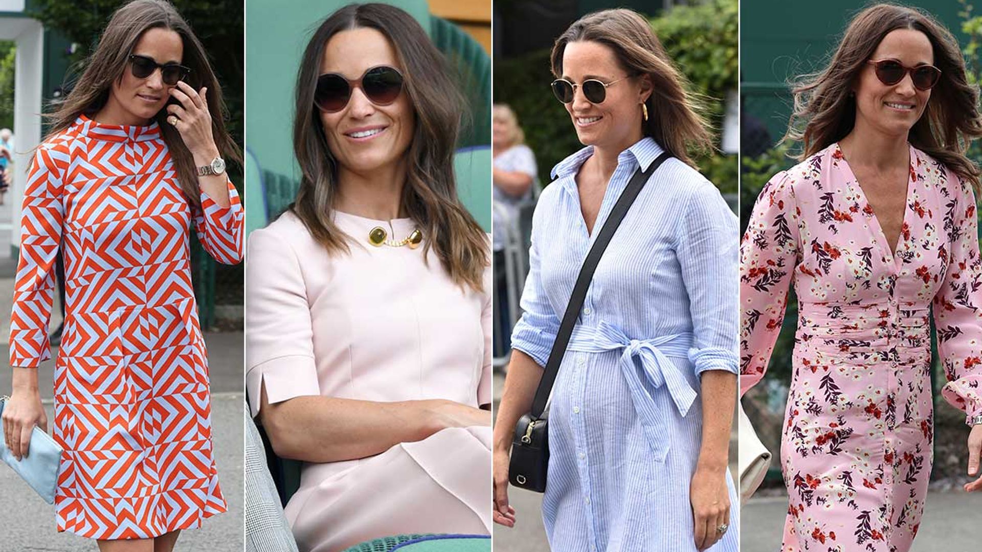 Pregnant Pippa Middleton's best Wimbledon looks: 11 times Kate's sister  stole show | HELLO!