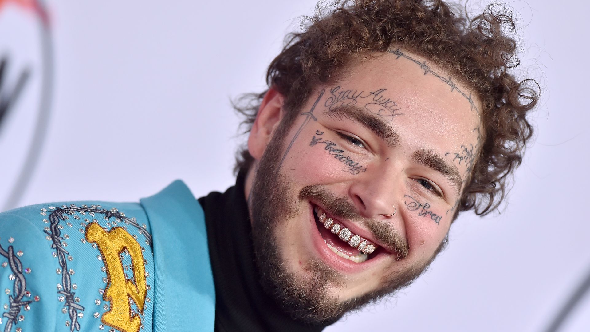 post malone smiling 