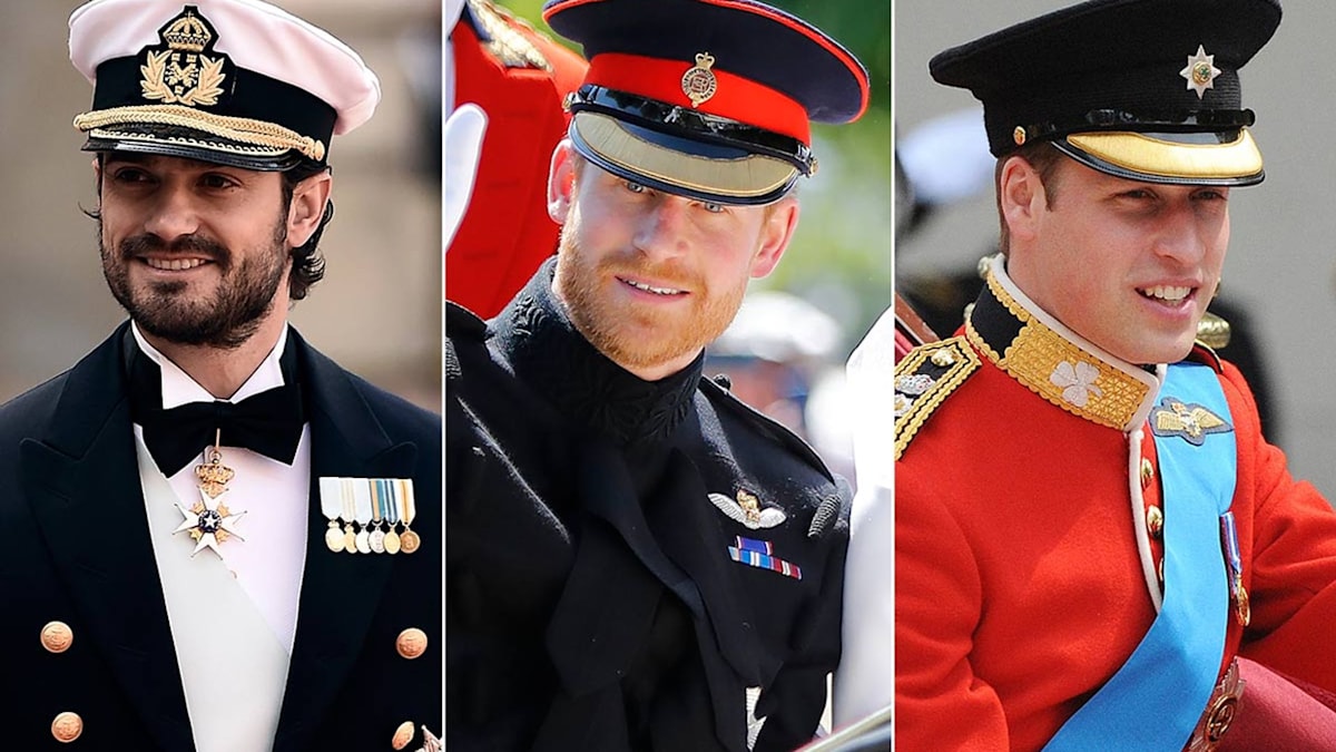 Dapper royal grooms on their wedding days Prince William, Prince Harry
