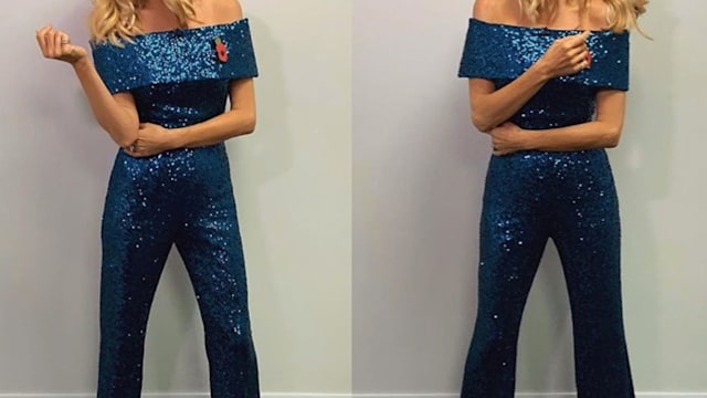 tess daly sequins