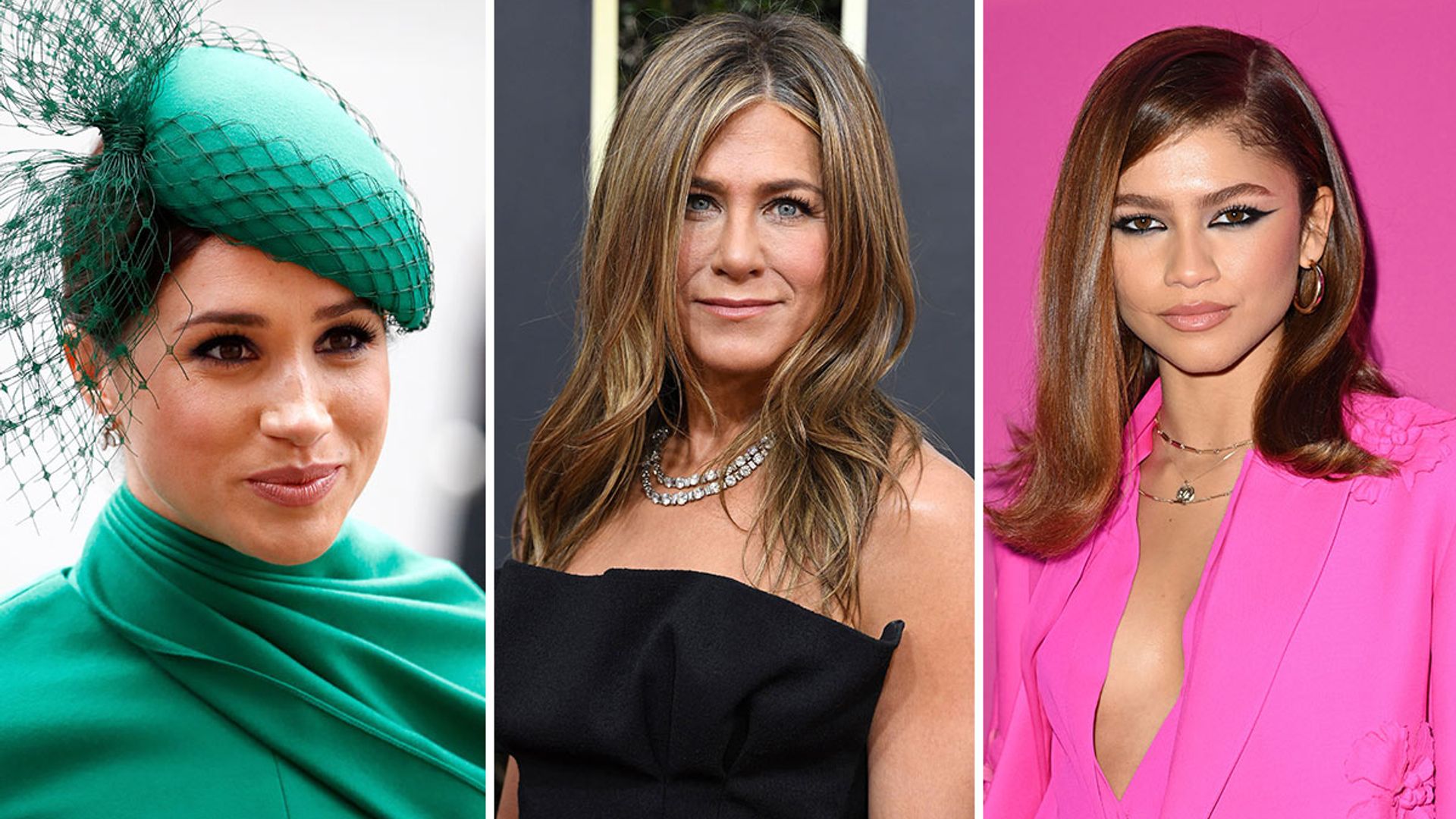 meghan markle jennifer aniston and zendaya