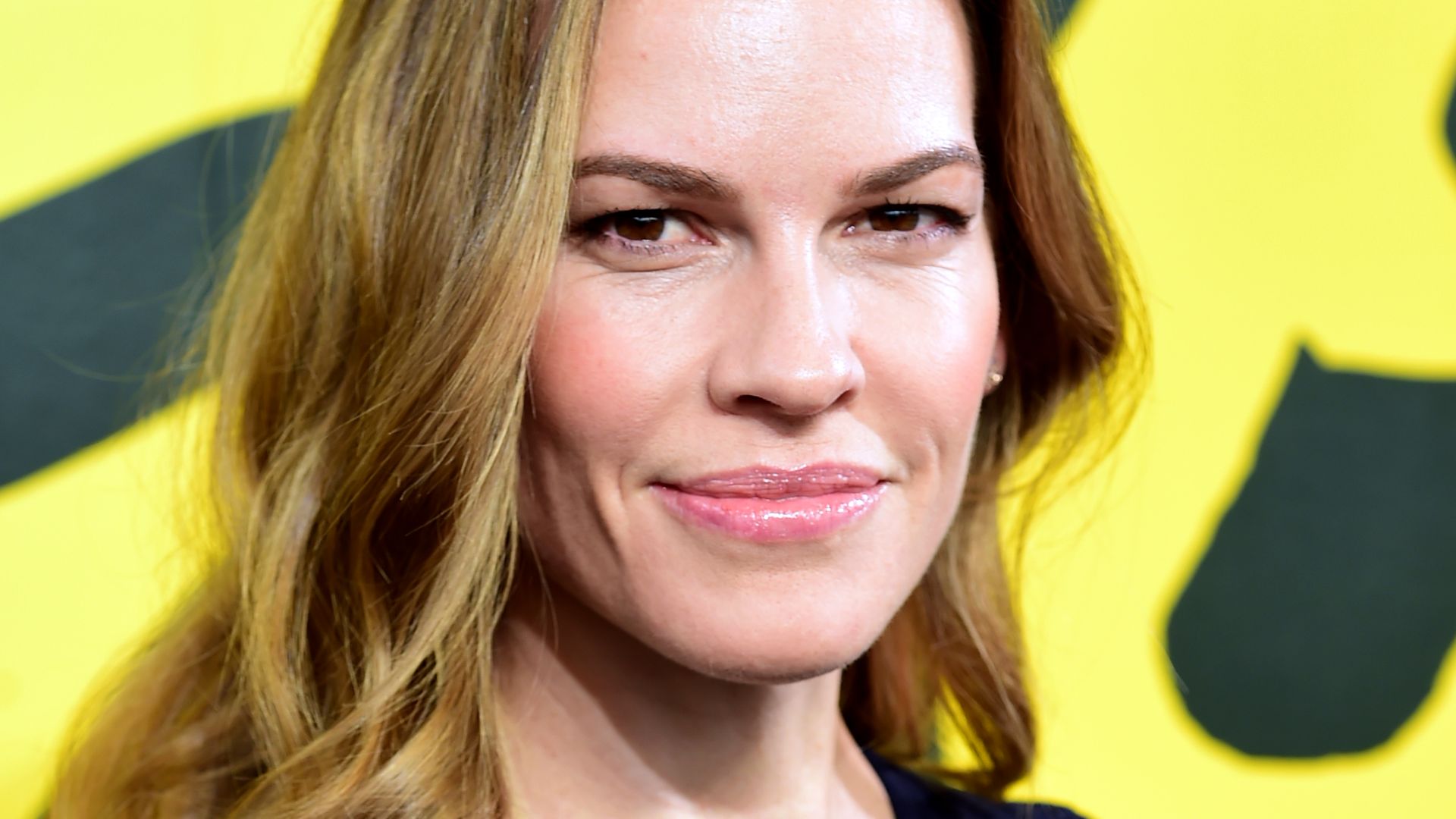 Hilary Swank on the red carpet 