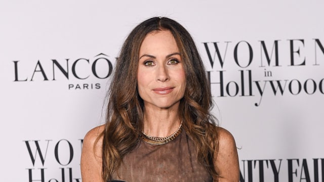 Minnie Driver attends the Vanity Fair and LancÃ´me Women in Hollywood celebration at Soho House on February 06, 2020 in West Hollywood, California