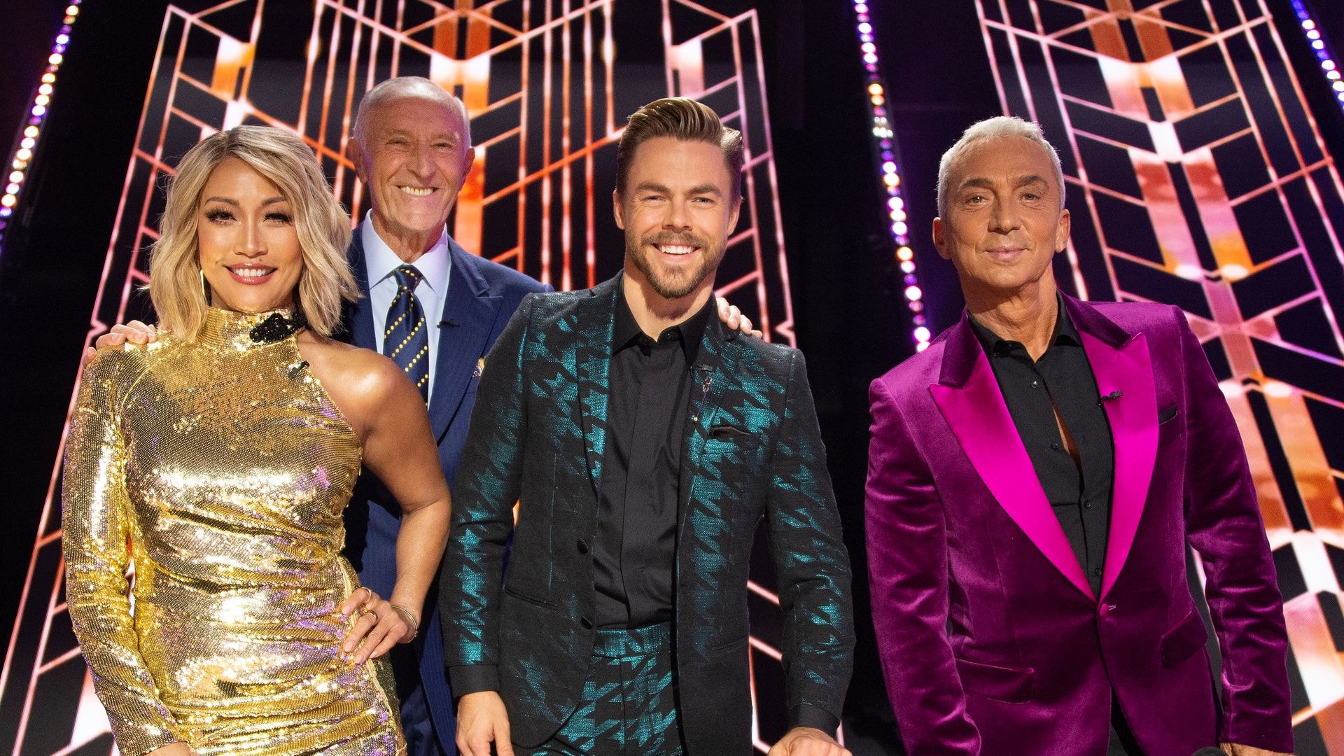 The judges on ABC's "Dancing with the Stars"