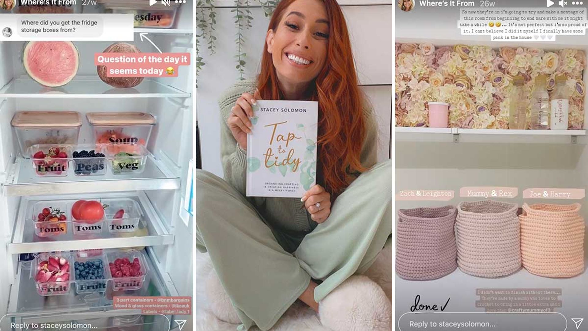 Stacey Solomon's best house cleaning and storage products