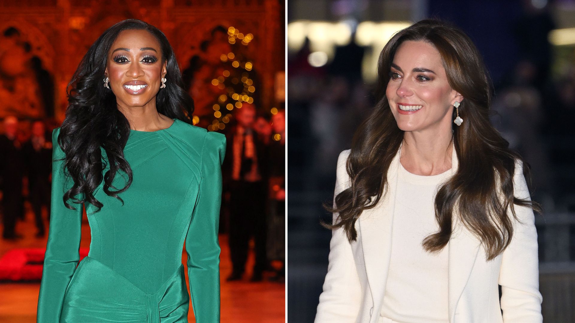 Beverley Knight and Kate Middleton