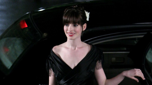 Anne Hathaway at the The Museum of Natural History in New York City, New York (Photo by James Devaney/WireImage)