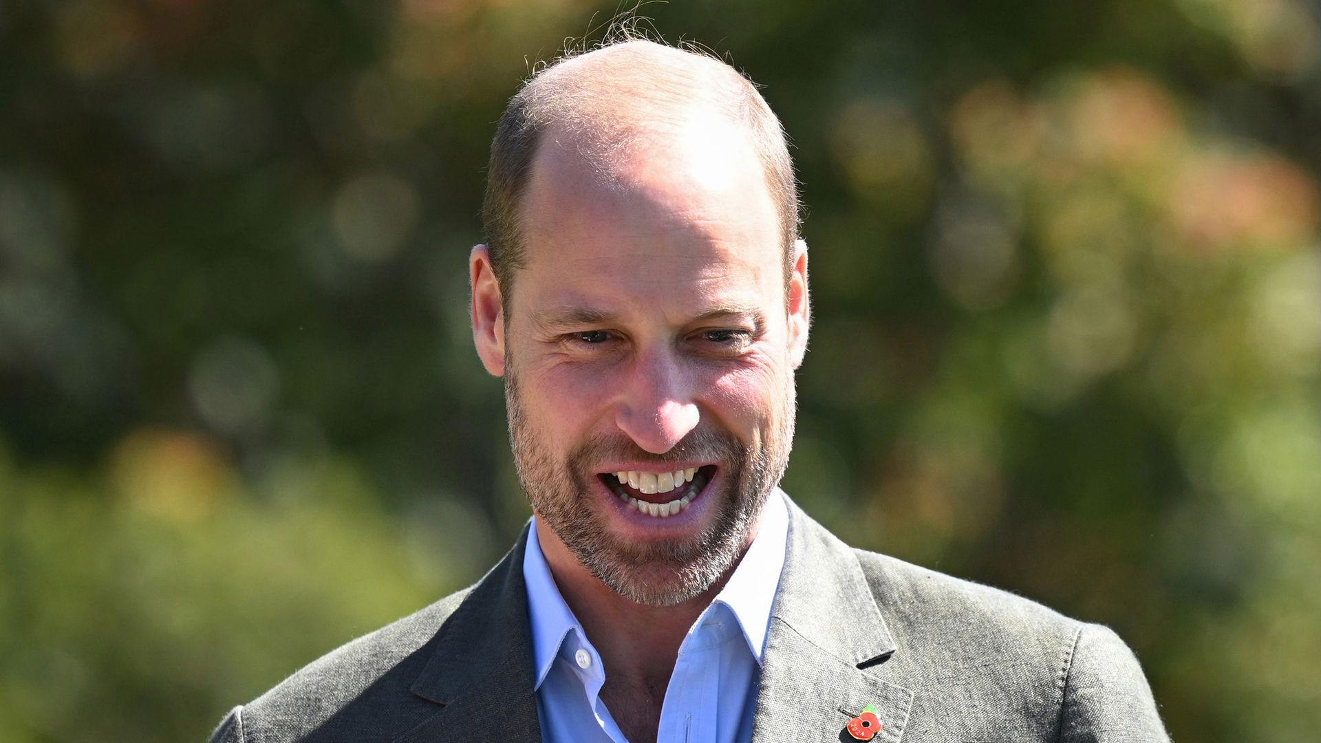 Prince William smiling in Cape Town