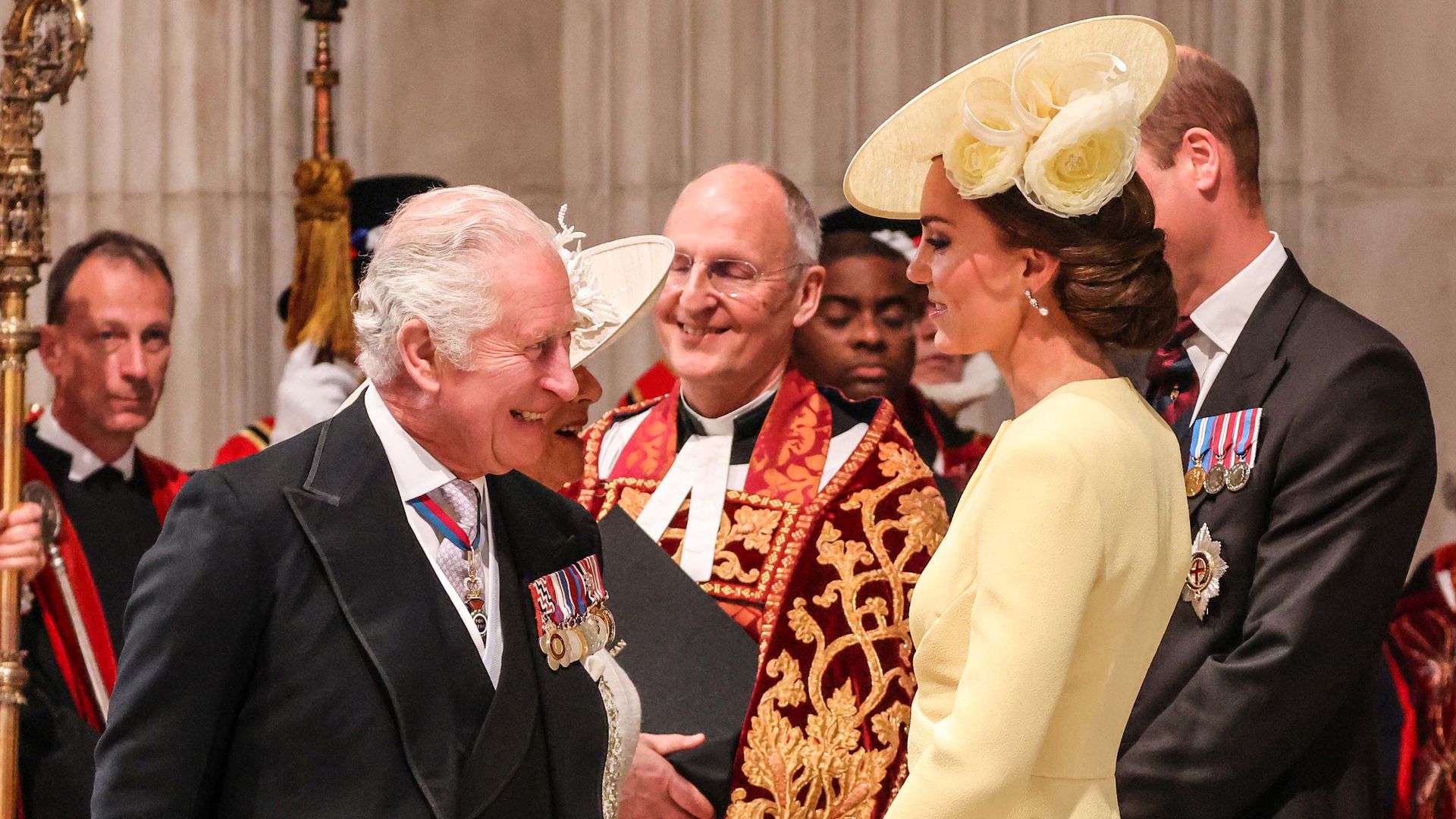 Charles and Kate at Queen Elizabeth II Platinum Jubilee 2022
