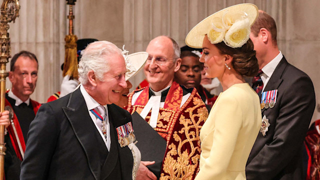 Charles and Kate at Queen Elizabeth II Platinum Jubilee 2022