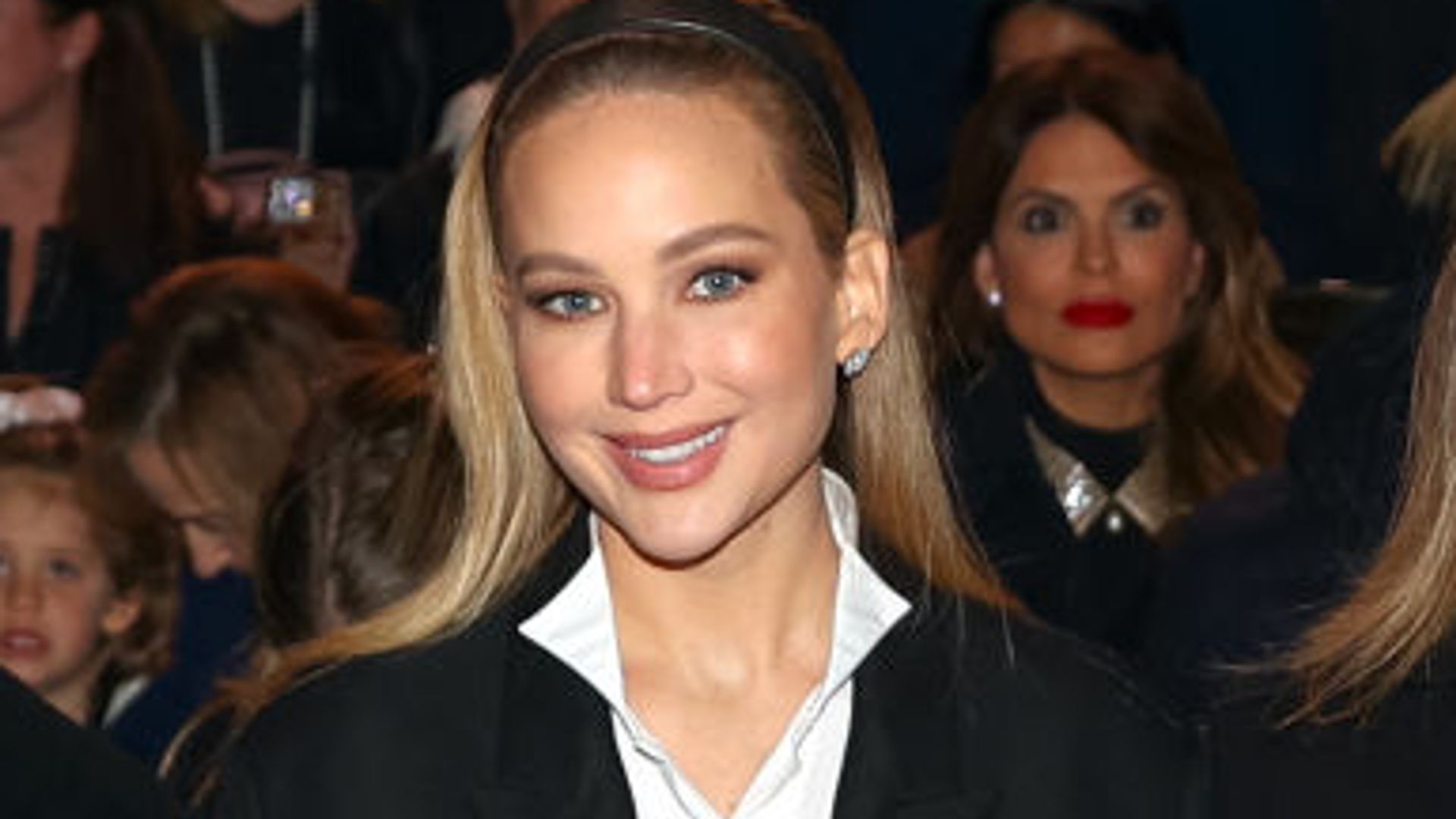Jennifer Lawrence suffers wardrobe malfunction during live event - and her reaction is priceless