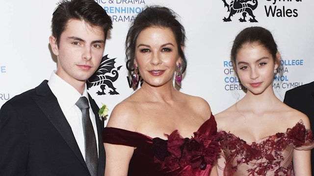 catherine zeta jones children rare interview