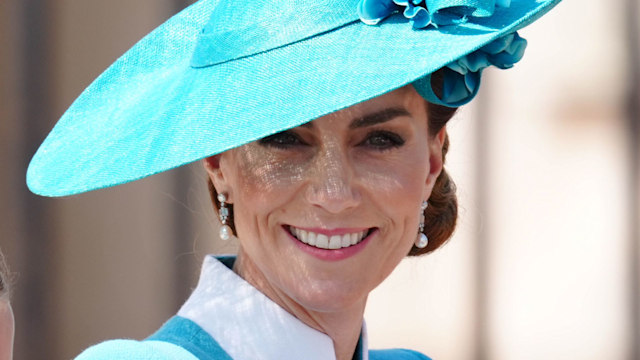 The Princess of Wales leaves Buckingham Palace ahead of Trooping the Colour ceremony in central London as King Charles III celebrates his official birthday. Picture date: Saturday June 14, 2025.