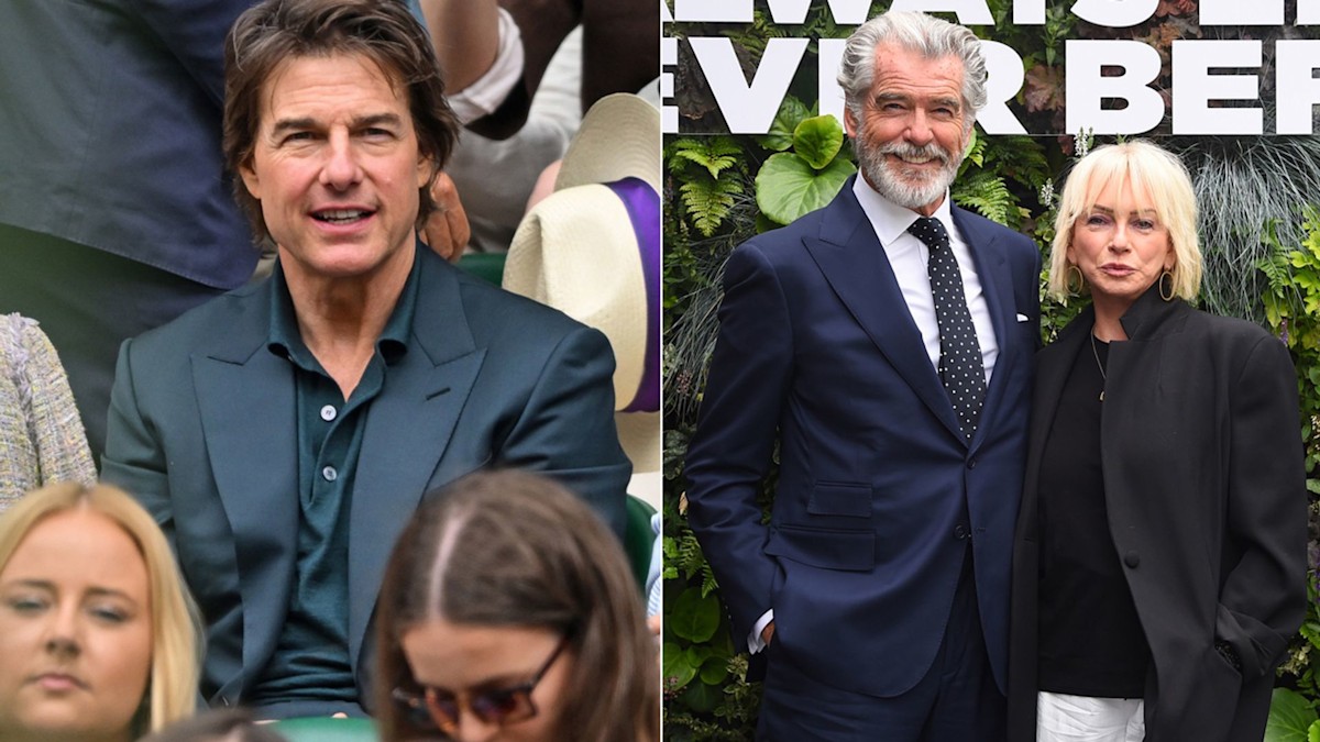 Tom Cruise and Pierce Brosnan lead celebrity arrivals at Day 13 of ...