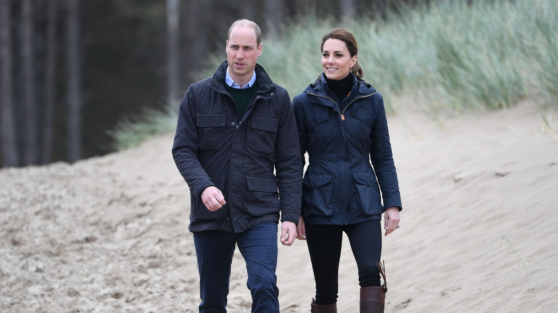 William and Kate in Anglesey, Wales