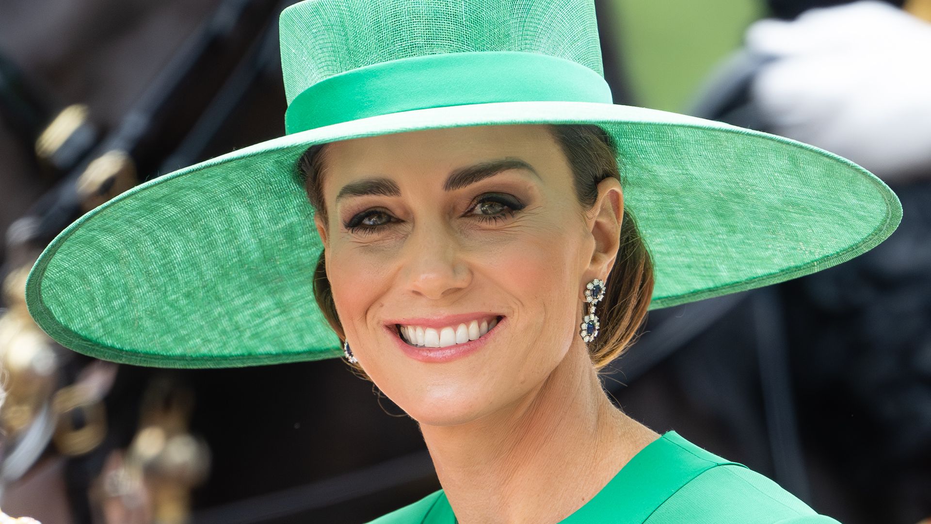 Princess Kate wore a Philip Treacy hat 