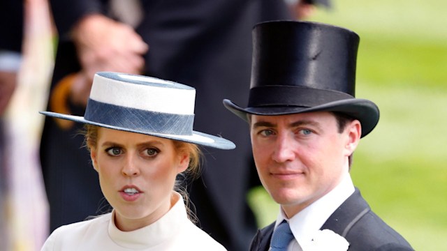 couple at royal ascot in summer 