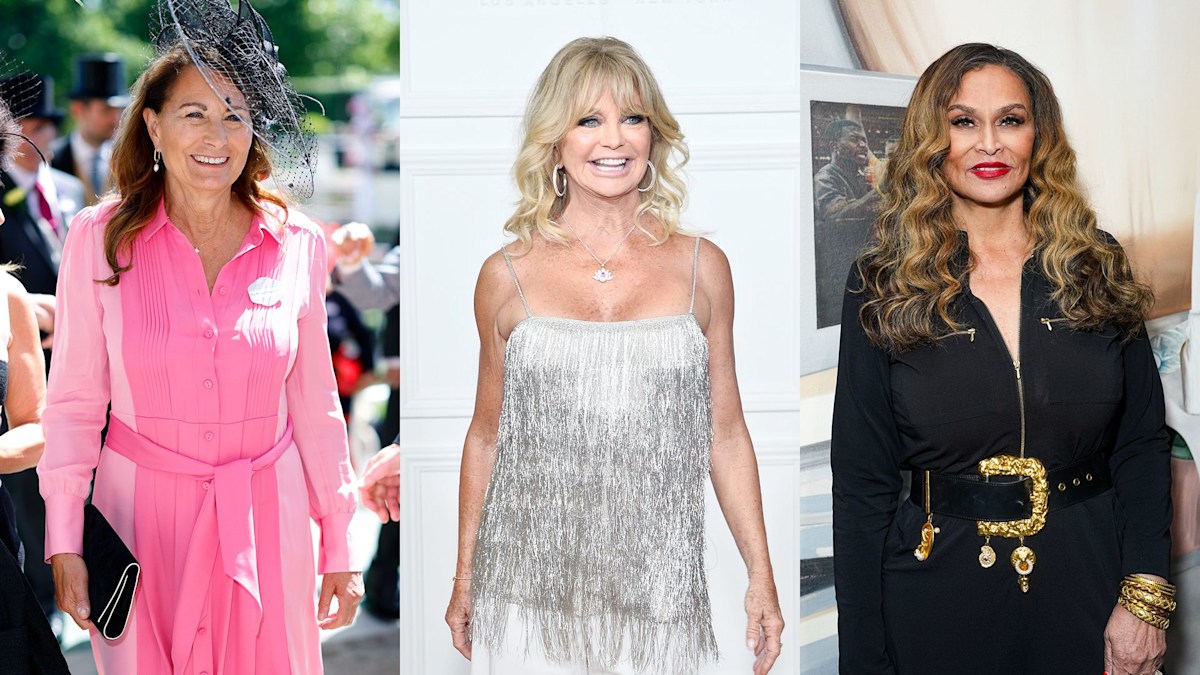 Glamorous celebrity grannies: Carole Middleton, Tina Knowles, Goldie ...