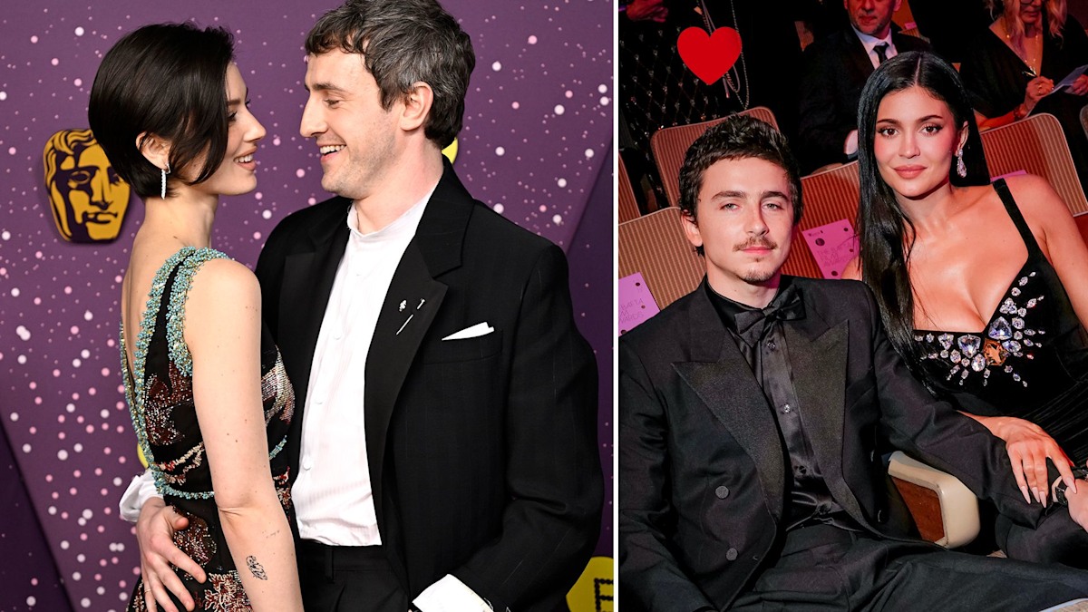 Paul Mescal and Gracie Abrams make awards season debut as they lead couples at the BAFTAs