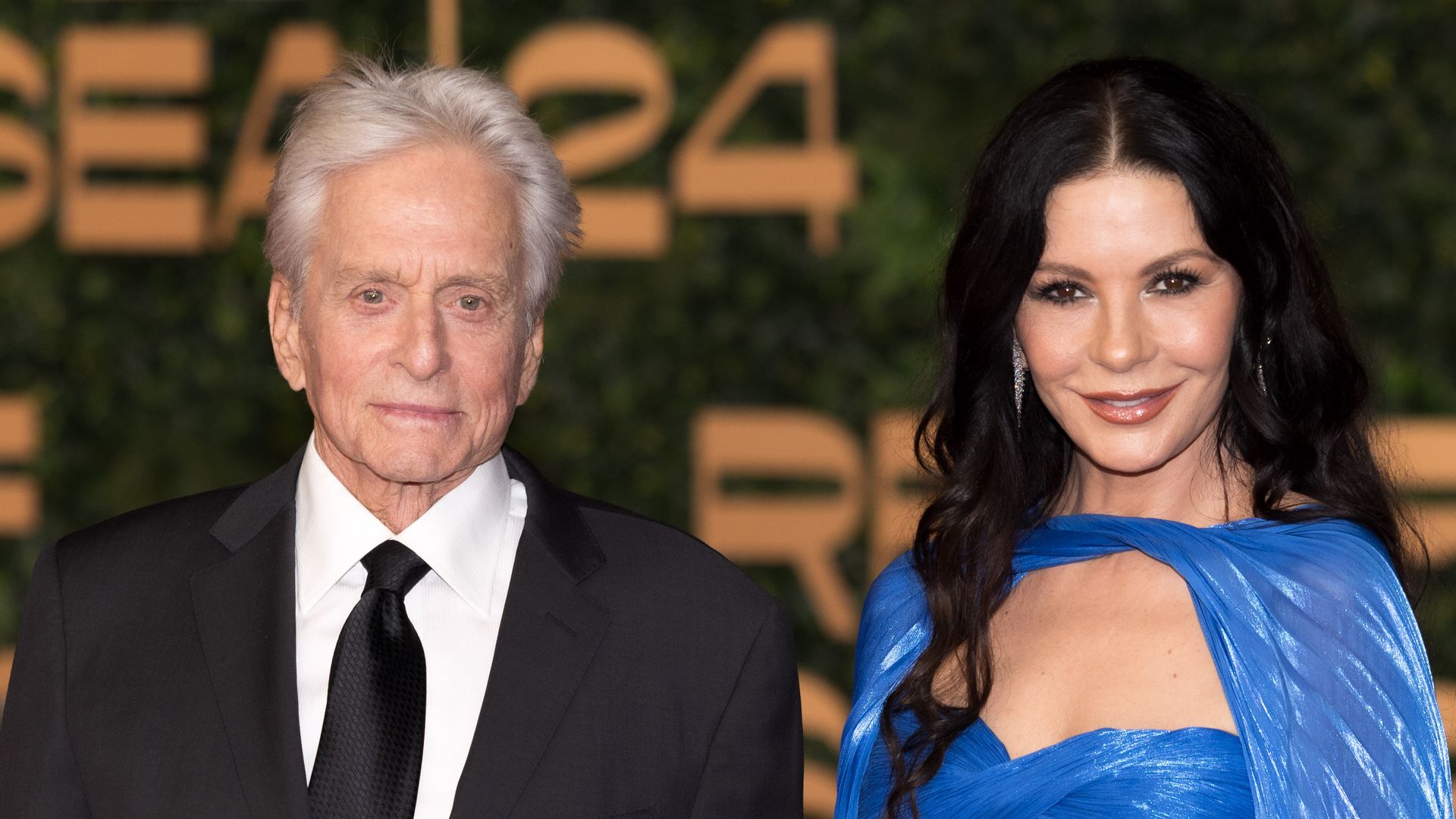 Michael Douglas and Catherine Zeta-Jones attend the Opening Ceremony of The Red Sea International Film Festival 2024 on December 05, 2024 in Jeddah, Saudi Arabia.