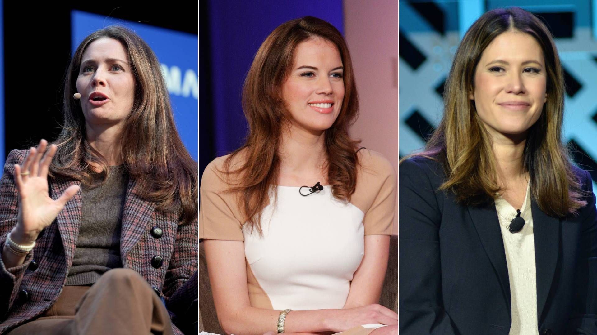 Split image of Kate Rooney, Kelly Evans and Deirdre Bosa of CNBC