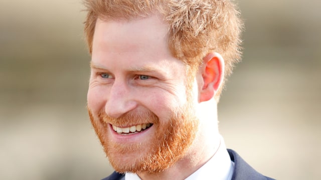 Prince Harry smiling