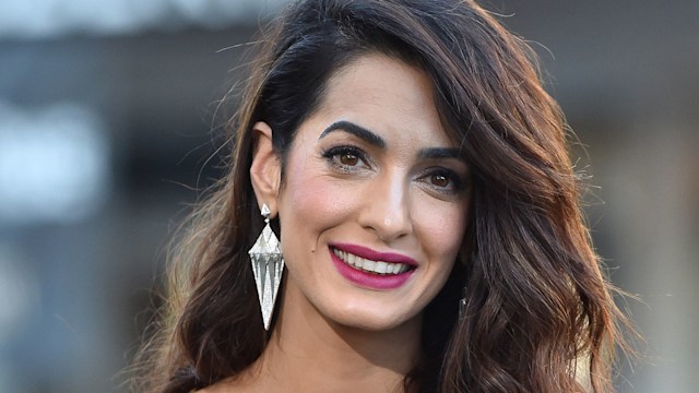 Amal Clooney arrives at the premiere of Paramount Pictures' 'Suburbicon' at Regency Village Theatre on October 22, 2017 in Westwood, California.  (Photo by Axelle/Bauer-Griffin/FilmMagic)