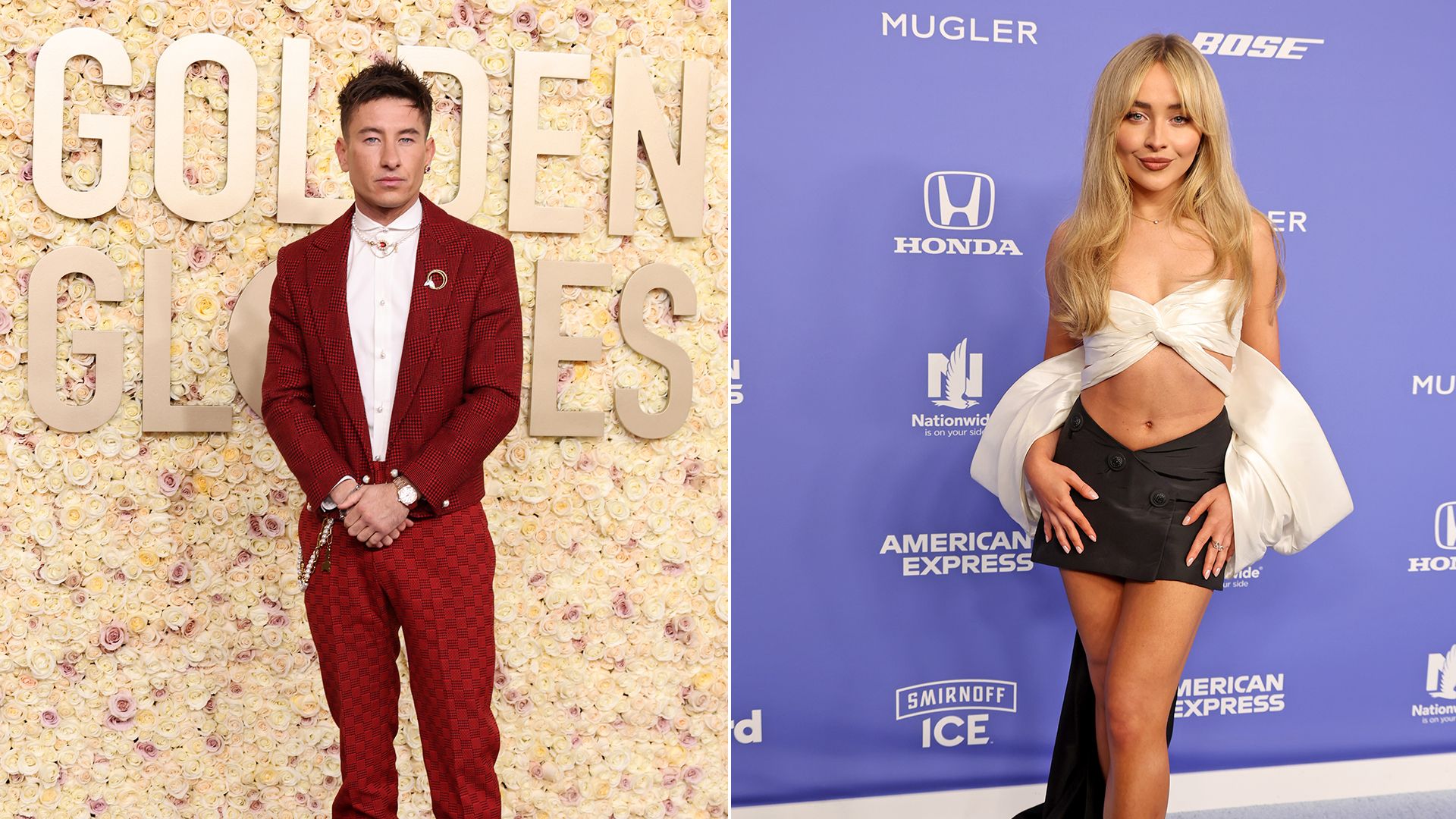 Barry Keoghan and Sabrina Carpenter