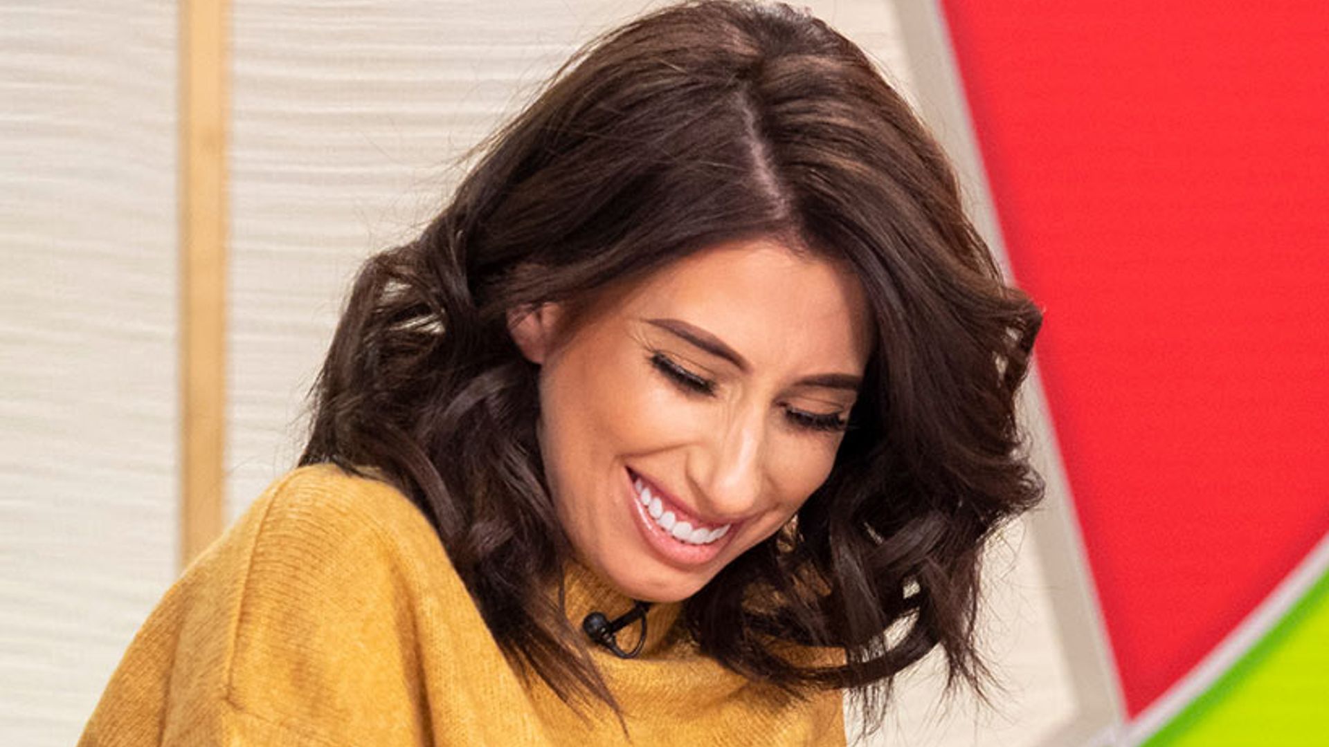 Stacey Solomon's £20 jumper dress she wore on Loose Women is from
