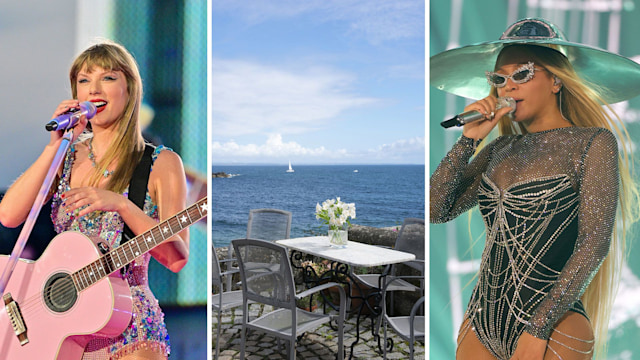 Taylor Swift, Beyonce and beach