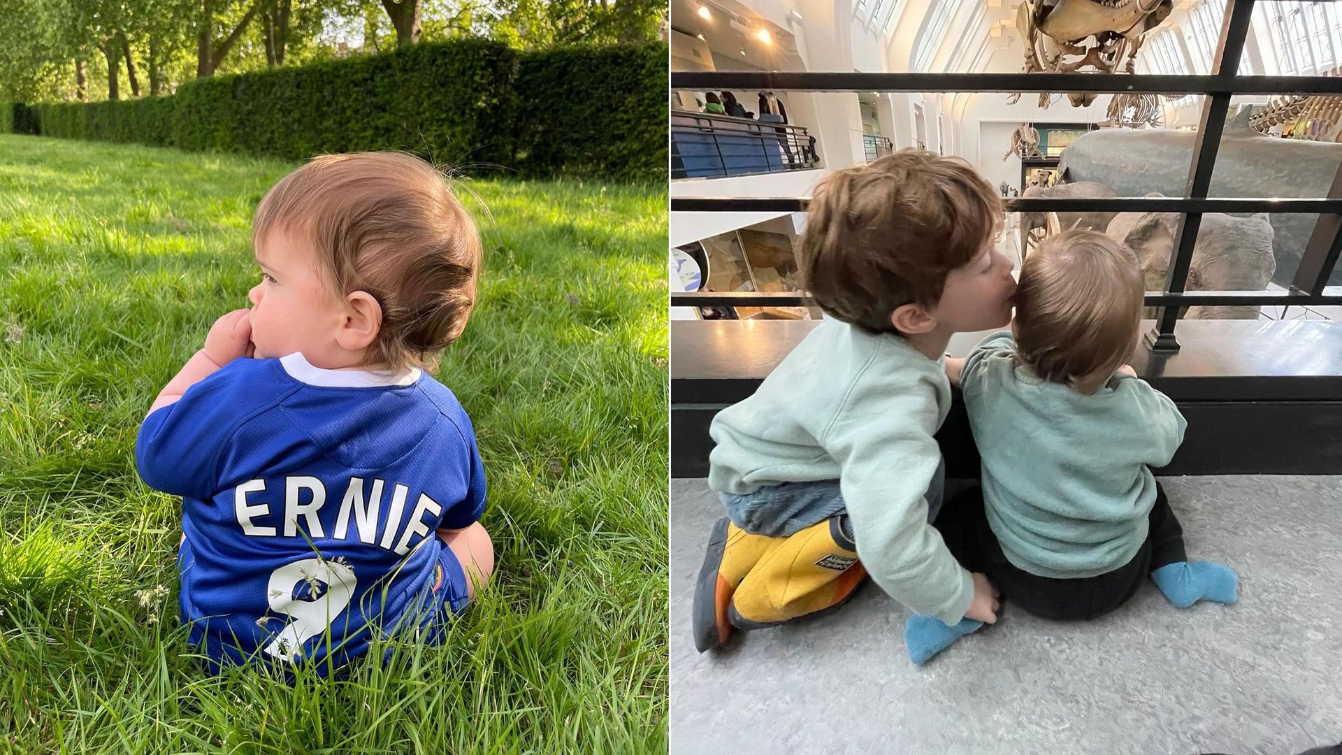 Princess Eugenie shares photos of rarely-seen sons August and Ernest to mark milestone