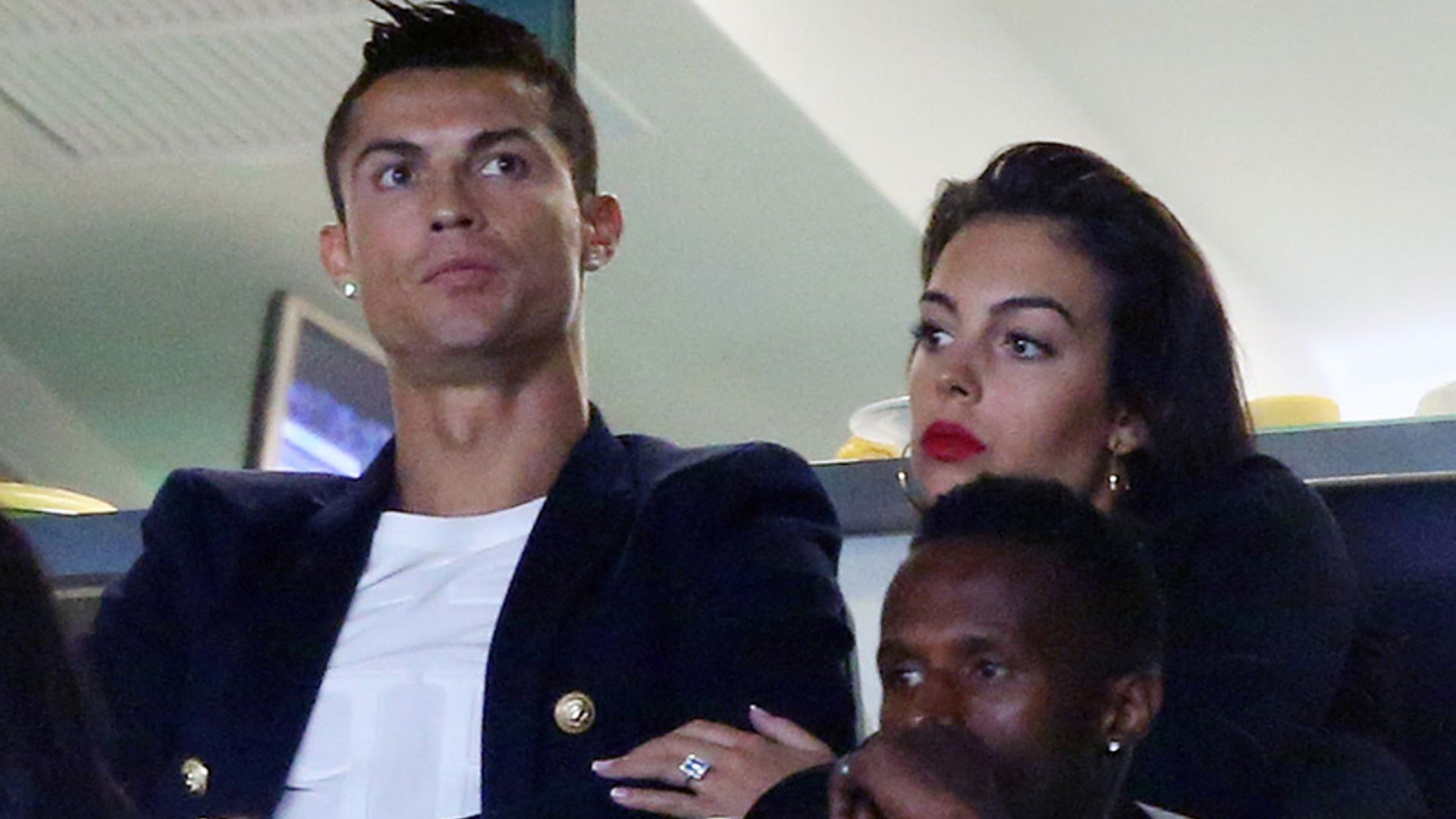 MensTeens Ronaldo 10mm 18ct White Gold Plate Cubic Zirconia Earrings   eBay