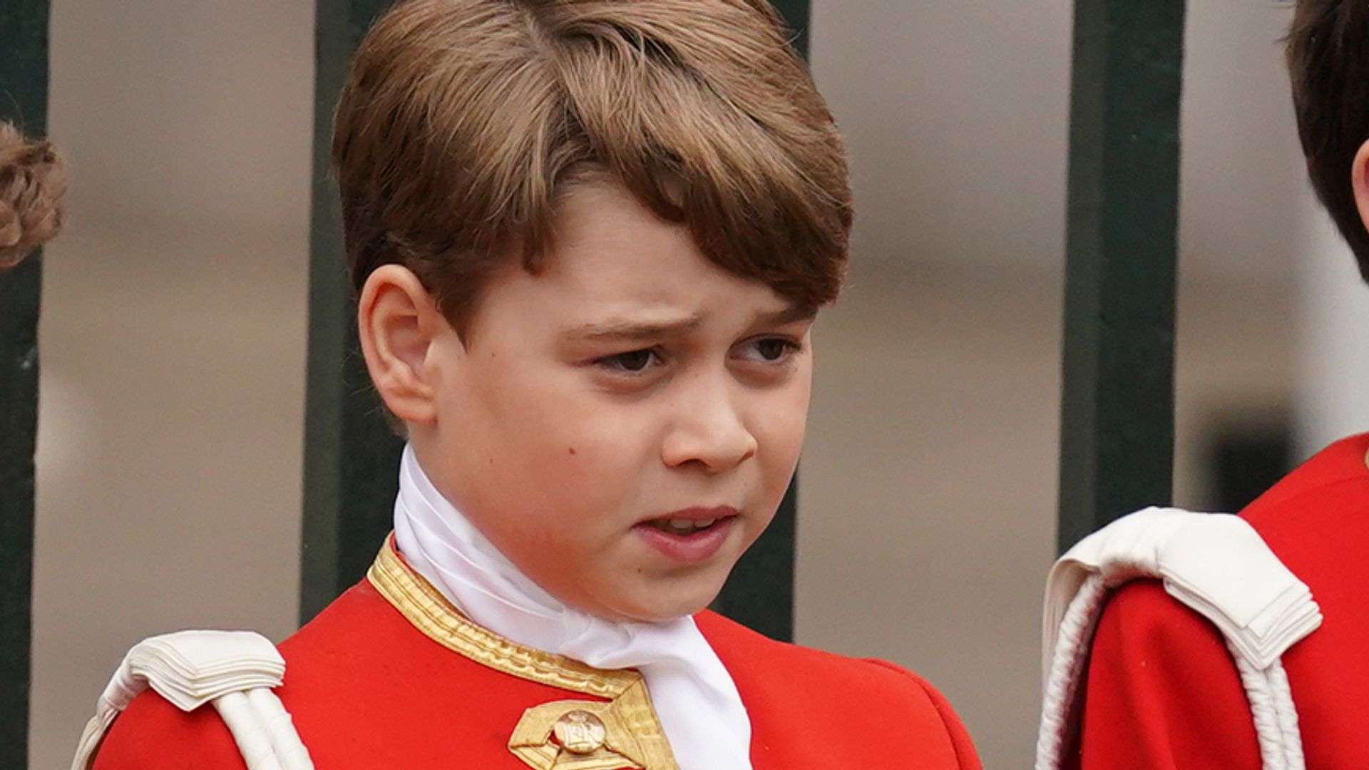 Prince George ahead of the coronation ceremony of King Charles III and Queen Camilla 