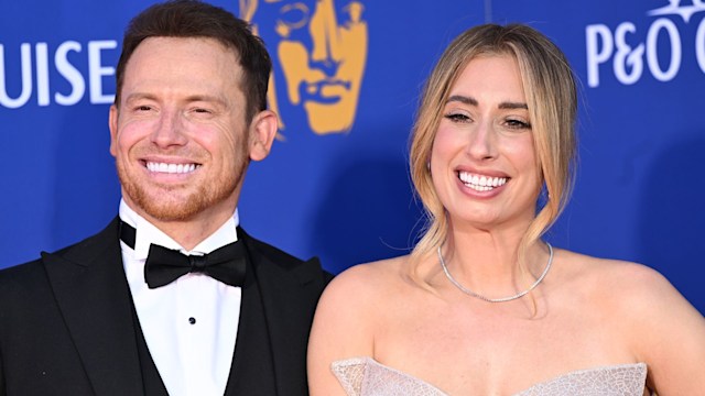 Stacey Solomon and Joe Swash at the TV BAFTAs