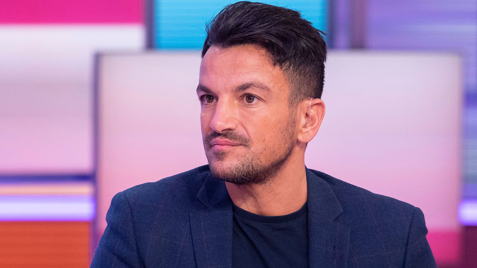 peter andre upset