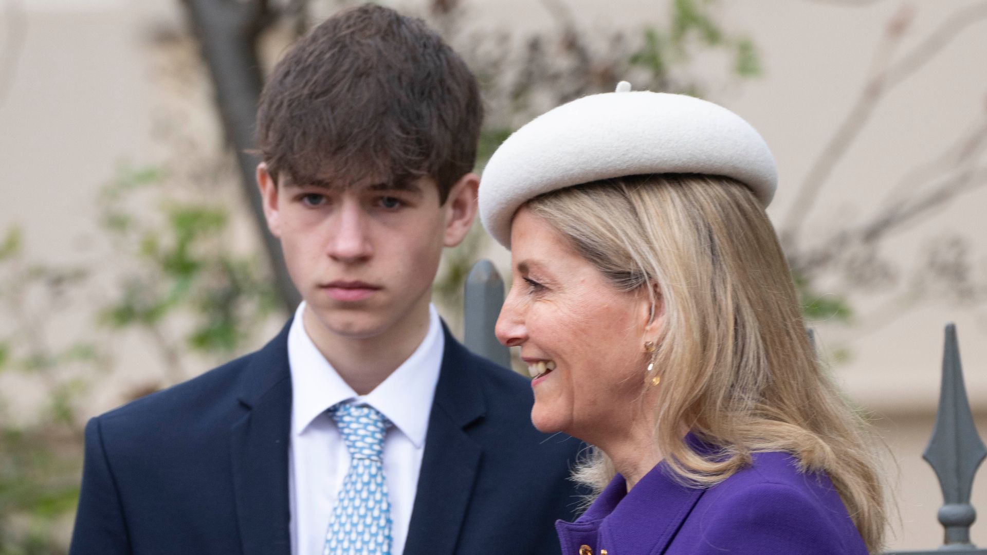 Duchess Sophie makes rare comment on son James