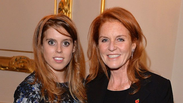 princess beatrice and sarah furguson charity dinner 2014