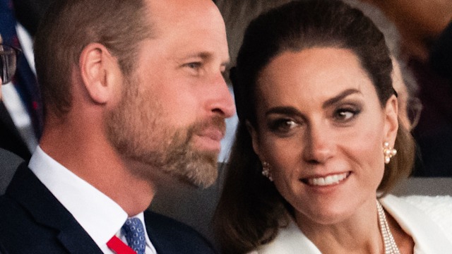 Prince William, Prince of Wales and Catherine, Princess of Wales attend a concert to mark the 80th Anniversary of VE Day at Horse Guards Parade on May 08, 2025 in London, England. The King and Queen, joined by Members of the Royal Family, will take part in events from May 5th to May 8th to commemorate the 80th anniversary of VE Day, which signalled the end of the Second World War in Europe.
