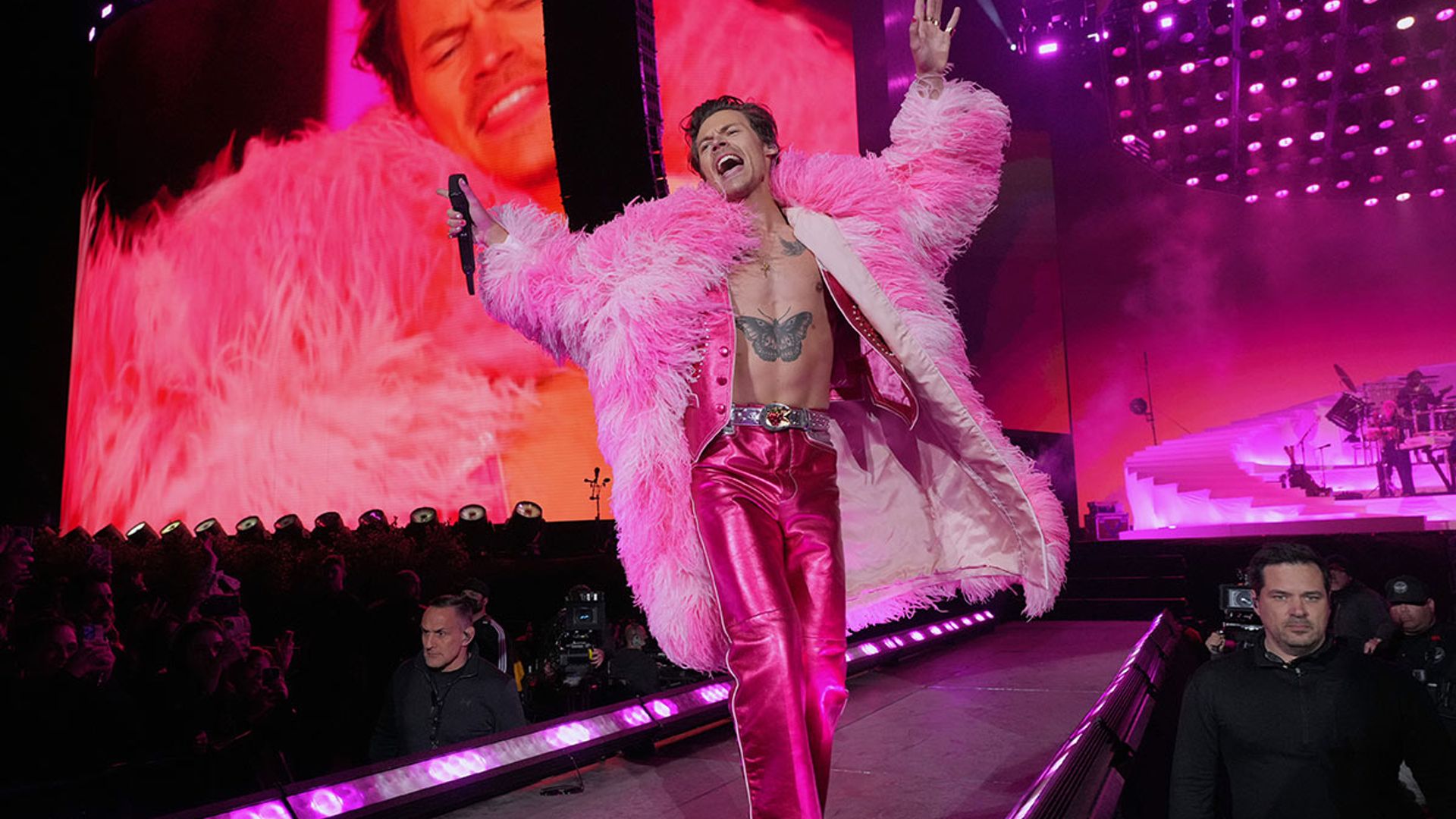 Harry Styles' most stylish moments: from pink feathers at