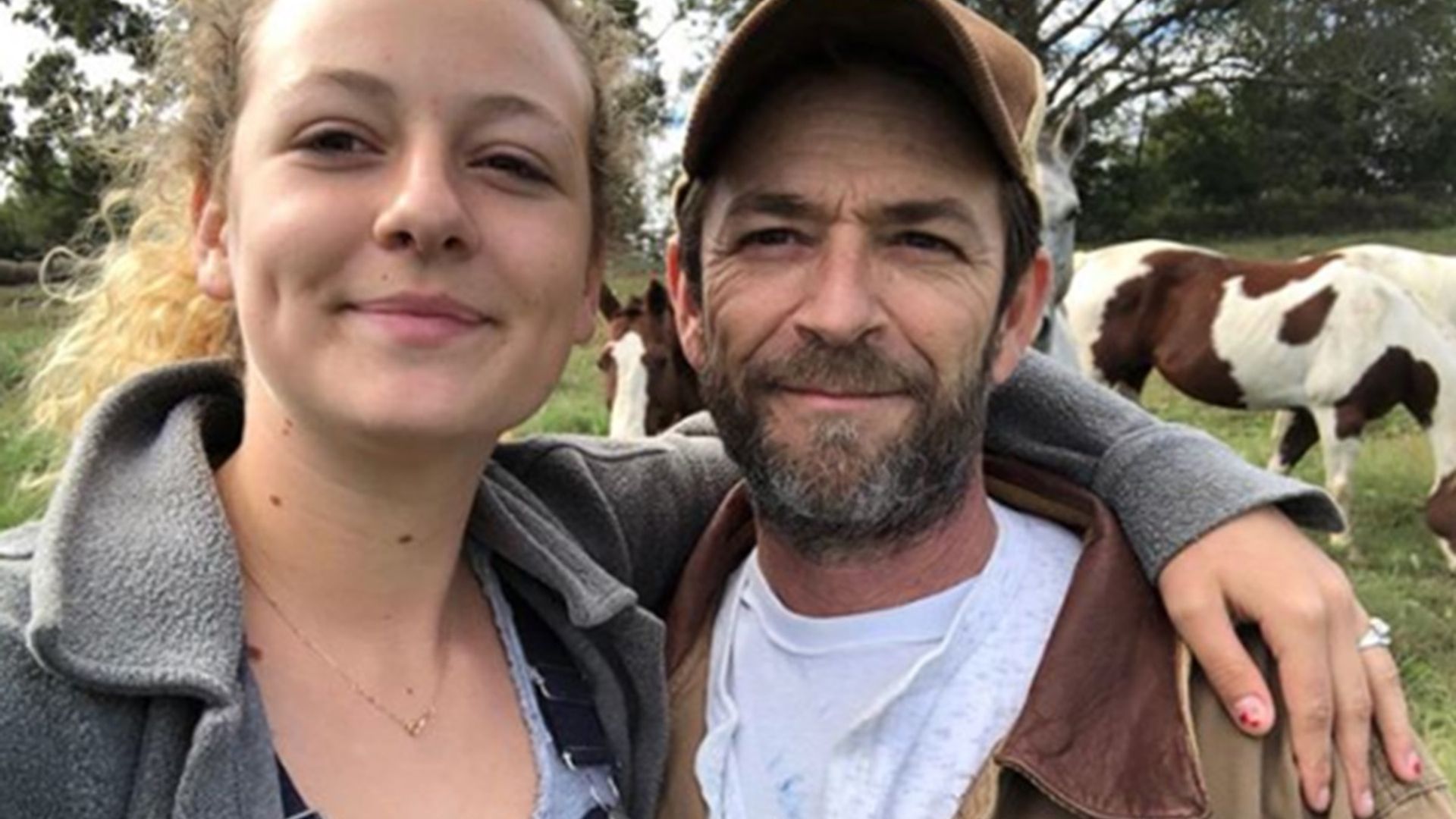 luke perry and daughter